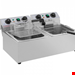 دستگاه سرخ کن برقی 2 لگن رومیزی رویال کترینگ آلمان Royal Catering Elektro-Fritteuse - 2 x 10 Liter - Timer - 230 V RCTF 10DB  