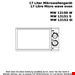  مایکروویو 17 لیتری آمیکا Amica MW 1315 13152 silber