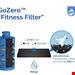 فیلتر تصفیه آب قمقمه فیلیپس هلند Philips Wasserfilter GoZero, (Filterkartusche), 3-teilig 
