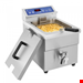 دستگاه سرخ کن برقی 1 لگن رومیزی شیردار رویال کترینگ آلمان Royal Catering RCIF-10EB