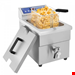 دستگاه سرخ کن برقی 1 لگن رومیزی شیردار رویال کترینگ آلمان Royal Catering RCIF-10EB