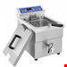 دستگاه سرخ کن برقی 1 لگن رومیزی شیردار رویال کترینگ آلمان Royal Catering RCIF-10EB