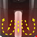  سرخ کن هوای گرم امریو merio Smart Fryer AF-122706 (1200 W) schwarz