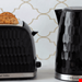  کتری برقی راسل هابز انگلستان Russell Hobbs Wasserkocher Honeycomb schwarz
