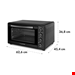  مینی فر 60 لیتری کلارشتاین آلمان Klarstein Masterchef 60 Mini-Backofen schawrz