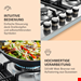  اجاق گاز 5 شعله کلارشتاین آلمان Klarstein Ignito Chef Edition Gaskochfeld