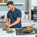  تابه 30 سانتی نینجا آمریکا Ninja Foodi Zerostick Schmorpfanne 30 cm (C3010E)