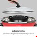  فوندو ساز کلارشتاین آلمان Klarstein Szechuan Hot Pot und Grillplatte , Elektrogrill Rot 1950 watt