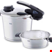  زودپز 6 لیتری فیسلر آلمان Fissler Wischen vitavit edition design Schnellkochtopf-Set 22 cm mit Einsatzgarnitur