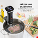  آب جوش کن برقی کلارشتاین آلمان Klarstein Quickstick Smart Sous Vide Garer Schwarz 1200 watt