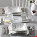 سرویس غذاخوری چینی مرمر 60 پارچه مالاکازا MALACASA Kombiservice FLORA (60-tlg), Porzellan