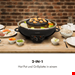  فوندو ساز کلارشتاین آلمان Klarstein Szechuan 2-in-1 Hot Pot Elektrogrill, Elektrogrill Schwarz 1950 watt