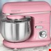  غذا ساز همه کاره کلترونیک آلمان CLATRONIC Küchenmaschine KM 3711 pink- 1100 W- 5 l Schüssel