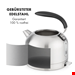  کتری برقی 1.7 لیتری کلارشتاین آلمان Klarstein Carlina Retro-Wasserkocher 1,7 Liter Silber