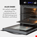  فر توکار 64 لیتری کلارشتاین آلمان Klarstein Gusteau Elektrischer Einbaubackofen