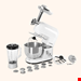  غذا ساز همه کاره 5 لیتری کلارشتاین آلمان Klarstein Lucia 3-in-1 Küchenmaschine Multifunktionsküchenmaschine 2000 watt 5 Ltr Weiß 