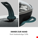  فوندو ساز کلارشتاین آلمان Klarstein Szechuan 2-in-1 Hot Pot Elektrogrill, Elektrogrill Schwarz 1950 watt