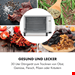  خشک کن میوه کلارشتاین آلمان Klarstein Mega Jerky Dörrautomat 8 Etagen Silber 80 C 650 watt