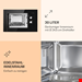 مایکروویو کلارشتاین آلمان Klarstein Luminance Einbau-Mikrowelle 