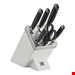  ست چاقو آشپزخانه ۷ پارچه زولینگ آلمان ZWILLING ALL STAR MESSERBLOCKSET MIT KIS TECHNOLOGIE 7-TLG- WEIS