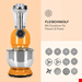  غذا ساز همه کاره کلارشتاین آلمان Klarstein Lucia 3-in-1 Küchenmaschine Multifunktionsküchenmaschine 2000 watt 5 Ltr Orange