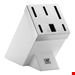  ست چاقو آشپزخانه 7 پارچه زولینگ آلمان ZWILLING GOURMET SELBSTSCHÄRFENDER MESSERBLOCK 7-TLG- WEIS