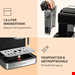  اسپرسو ساز کلارشتاین آلمان Klarstein Gusto Classico Espressomaker 24,8 cm  Schwarz