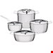 سرویس قابلمه 4 پارچه السی ایتالیا Alessi Pots Pans Topfset 4tlg