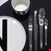 سرویس قاشق چنگال 16 پارچه جورج جنس دانمارک Georg Jensen Arne Jacobsen Besteck-Set 16-teilig 