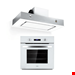  فر توکار 64 لیتری و هود آشپزخانه کلارشتاین آلمان Klarstein Gusteau Remy Einbau-Set Backofen Einbau-Haube