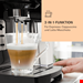  قهوه اسپرسوساز کلارشتاین آلمان Klarstein BellaVita Kaffeemaschine 1,4 Liter Grau 1450 watt