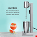  مخلوط کن شیک ساز کلارشتاین آلمان Klarstein Kraftpaket Milchshake-Mixer Milchshake-Mixer Silber 