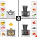  آبمیوه گیری و آب مرکبات گیری نوویس سوئیس NOVIS VITAJUICER S1 BLACK