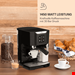  قهوه اسپرسوساز کلارشتاین آلمان Klarstein BellaVita Kaffeemaschine 1,4 Liter Schwarz 1450 watt