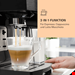  قهوه اسپرسوساز کلارشتاین آلمان Klarstein BellaVita Kaffeemaschine 1,4 Liter Schwarz 1450 watt