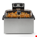  سرخ کن هوای گرم کلارشتاین آلمان Klarstein QuickPro XXL 3000 Fritteuse Silber Heißluftfritteuse 3000 watt 5 Ltr 