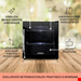  یخچال بطری سرد کن 47 لیتری کلارشتاین آلمان Klarstein Beersafe L Onyx Kühlschrank Getränkekühlschrank 43 dB 47 Ltr