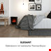  شومینه برقی پایه دار کلارشتاین آلمان Klarstein Copenhagen Elektrischer Kamin Schwarz