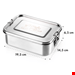 ظرف غذا یقلوی کلارشتاین آلمان Klarstein schmatzfatz eco Lunchbox Silber 