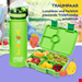  ظرف غذا و اسنک کودک کلارشتاین آلمان Klarstein schmatzfatz by Lite Lunchbox 6 Grün