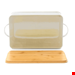  ظرف نان فلزی درب چوبی کلارشتاین آلمان Klarstein Gistad Brotbox Brotkasten Beige