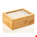  جعبه تی بگ پذیرایی کلارشتاین آلمان Klarstein Teebox Teekasten Natur