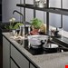 سرویس قابلمه 7 پارچه السی ایتالیا Alessi Edo Topfset 7-teilg -PU100S7