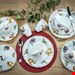  سرویس غذاخوری چینی 16پارچه 4 نفره کراتیبل CreaTable Kombiservice Flora Orchard (16-tlg), Porzellan