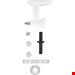  خمیر شیرینی زن کیچن اید آمریکا KitchenAid FLEISCHWOLF UND SPRITZGEBÄCKVORSATZ 5KSMFGCA