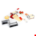  دستگاه پاستا ساز دستی کلارشتاین آلمان Klarstein Siena Argentea Maker Nudelmaschine Rot Nudelmaschine