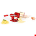  دستگاه پاستا ساز دستی کلارشتاین آلمان Klarstein Siena Argentea Maker Nudelmaschine Rot Nudelmaschine