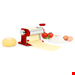  دستگاه پاستا ساز دستی کلارشتاین آلمان Klarstein Siena Argentea Maker Nudelmaschine Rot Nudelmaschine
