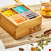  جعبه تی بگ پذیرایی کلارشتاین آلمان Klarstein Teebox Teekasten  Bambus
