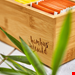  جعبه تی بگ پذیرایی کلارشتاین آلمان Klarstein Teebox Teekasten  Bambus